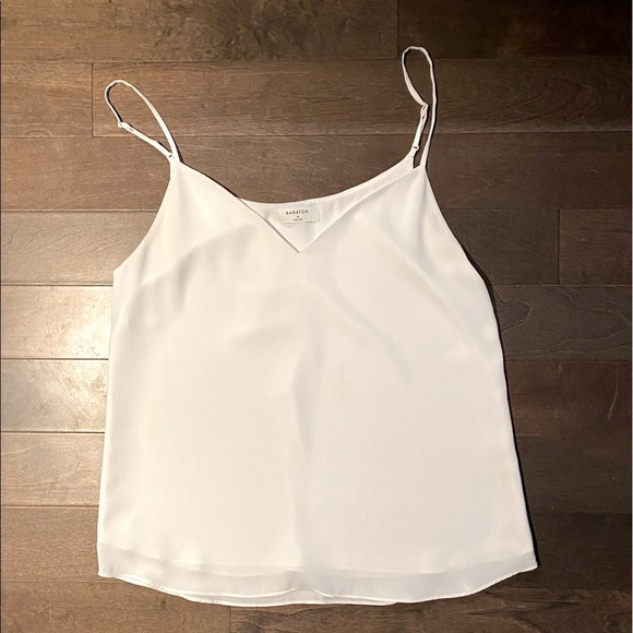White Babaton Loose- Fitting Tank - Picture 2 of 3